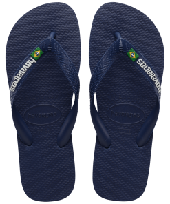 Women's Brazil Logo Flip Flops