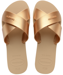 Women's Aqua Metallic Sandals